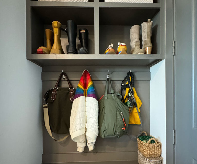Mudroom, but Make It Fashion