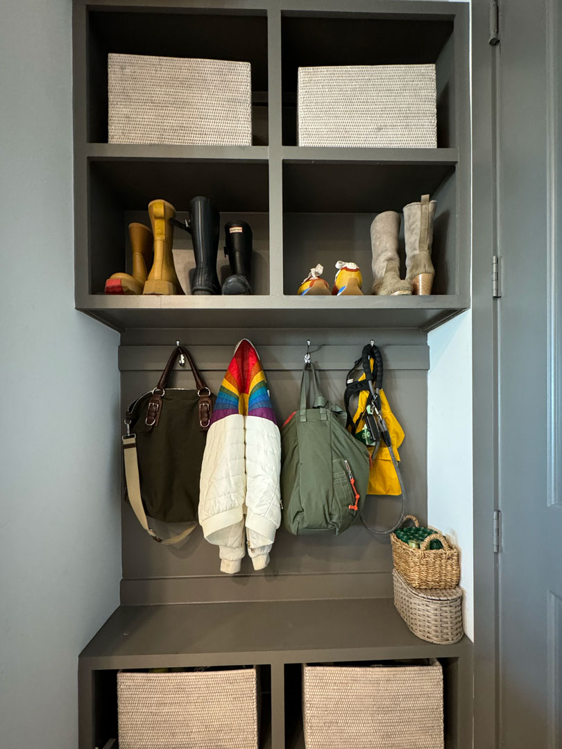 Mudroom, but Make It Fashion