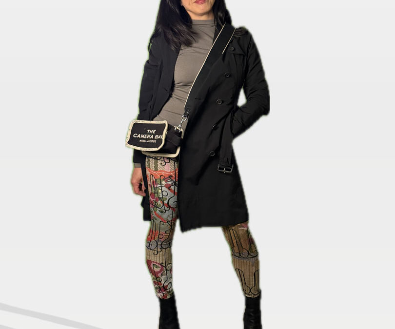 Prada Trench Coat & Vivienne Westwood Dick Leggings